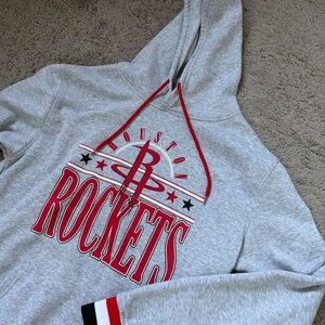 Houston Rockets Men’s Large Gray Hoodie Sweater
